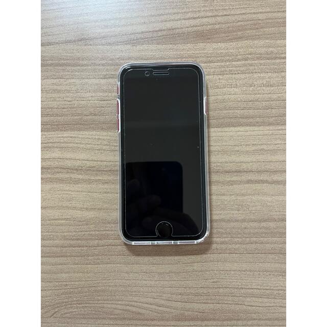 iPhone(アイフォーン)のアップル iPhoneSE 第3世代 64GB レッド au スマホ/家電/カメラのスマートフォン/携帯電話(スマートフォン本体)の商品写真
