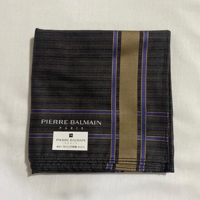 Pierre Balmain(ピエールバルマン)のピエールバルマン　ハンカチ　未使用品　#2007 レディースのファッション小物(ハンカチ)の商品写真