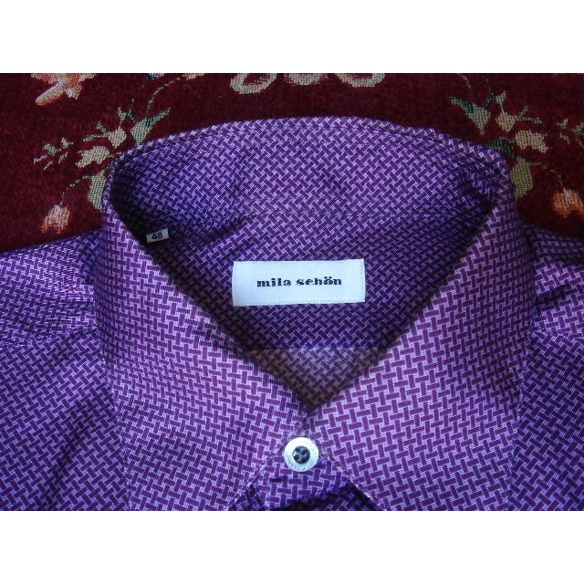 mila schon(ミラショーン)のミラショーン　絹１００％　上質シャツ　日本製　送料込☆ メンズのトップス(シャツ)の商品写真