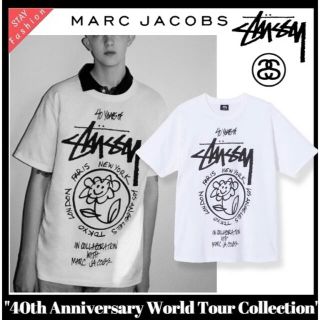 ステューシー　40周年記念限定　Tシャツ信品未試着アメリカ本店で購入　レシート有(Tシャツ/カットソー(半袖/袖なし))