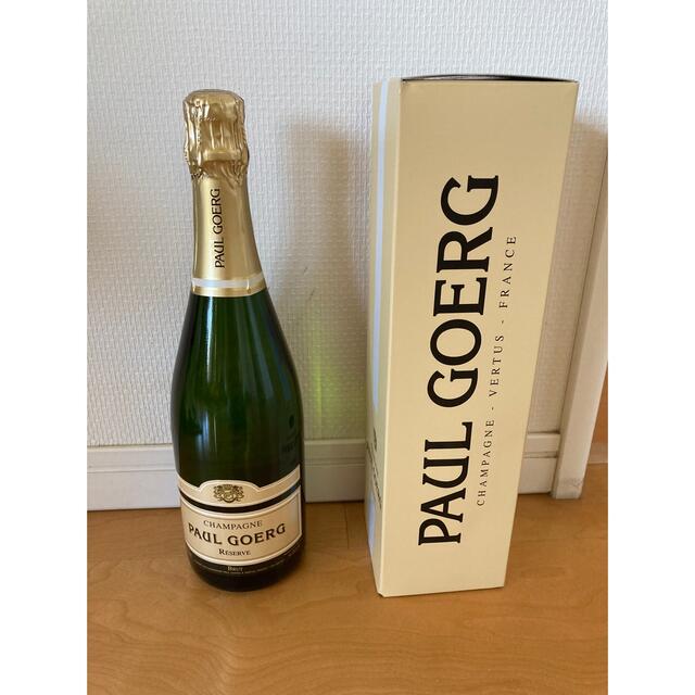 お値下げ‼️Paul Goerg Reseve Brut  シャンパン 食品/飲料/酒の酒(シャンパン/スパークリングワイン)の商品写真