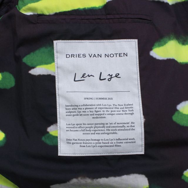 DRIES VAN NOTEN - DRIES VAN NOTEN Len Lye レン・ライ ジャケットの通販 by _Chii_｜ドリス