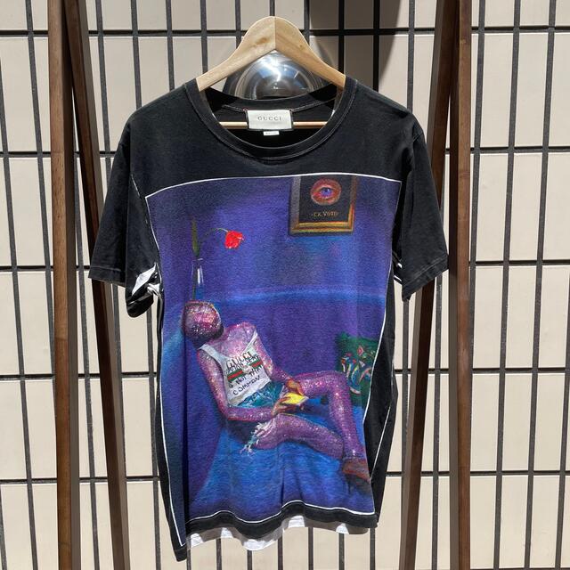 国内正規 GUCCI グッチ Ignasi Monreal プリント Tシャツ 今季一番 ar