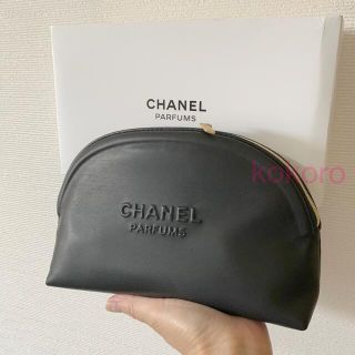 新品 未使用】CHANEL シャネル ポーチ 黒 非売品 化粧ポーチ