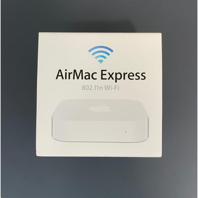 Apple(アップル)の【未使用】AirMac Express 802.11n Wi-Fi スマホ/家電/カメラのPC/タブレット(PC周辺機器)の商品写真