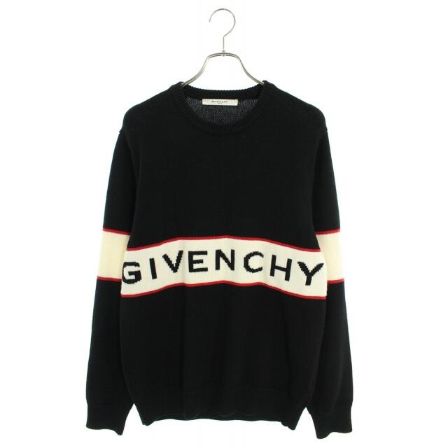 GIVENCHY(ジバンシィ)のジバンシィ 18AW BM900G400M フロントロゴニット メンズ L メンズのトップス(ニット/セーター)の商品写真