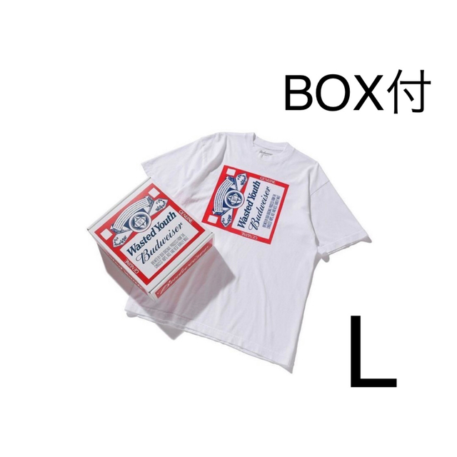 までお HUMAN MADE - WYxBW T-SHIRT white M wasted youth の通販 by
