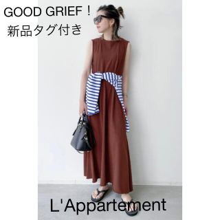 アパルトモンドゥーズィエムクラス(L'Appartement DEUXIEME CLASSE)の【GOOD GRIEF！/グッドグリーフ】NOSLEEVE LONG DRESS(ロングワンピース/マキシワンピース)