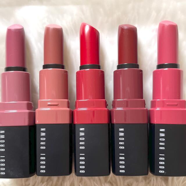 BOBBI BROWN(ボビイブラウン)のボビイブラウン　クラッシュドリップカラー　ミニサイズ　５点 コスメ/美容のベースメイク/化粧品(口紅)の商品写真