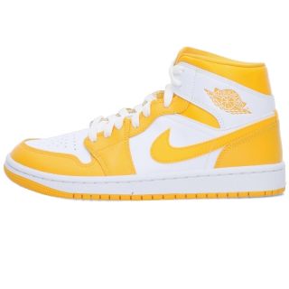 ナイキ(NIKE)のナイキ WMNS AIR JORDAN 1 MID BQ6472-117 エアジョーダン1ミッドスニーカー レディース 25.5cm(スニーカー)