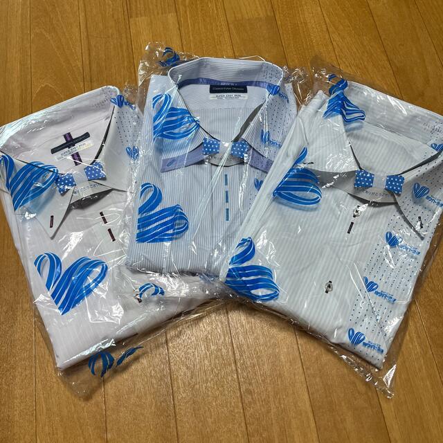 青山(アオヤマ)の青山ボタンダウンワイシャツ半袖4Lセット メンズのトップス(シャツ)の商品写真
