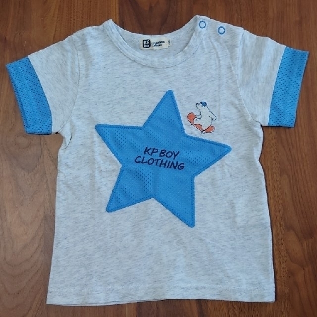 KP(ニットプランナー)のKP Boy＆ムージョンジョン 半袖Tシャツ＆短パン 上下セット【90】男の子 キッズ/ベビー/マタニティのキッズ服男の子用(90cm~)(Tシャツ/カットソー)の商品写真