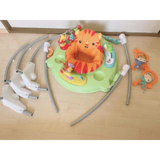 フィッシャープライス(Fisher-Price)の【美品】ジャンパルー(ベビージム)