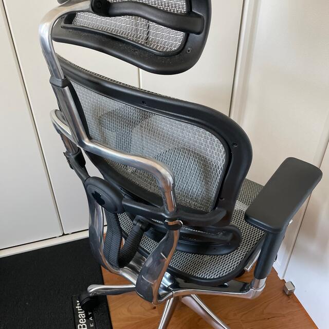 エルゴヒューマンプロ　Ergohuman PRO　オットマン　グレー インテリア/住まい/日用品の椅子/チェア(デスクチェア)の商品写真