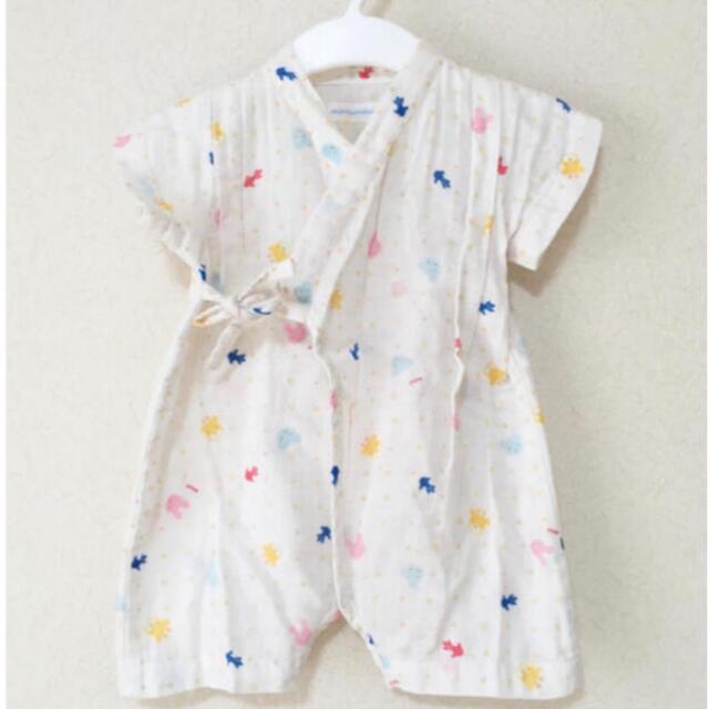 mikihouse(ミキハウス)のミキハウス　甚平　甚平オール キッズ/ベビー/マタニティのベビー服(~85cm)(甚平/浴衣)の商品写真