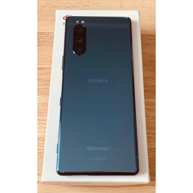 スマホ/家電/カメラSO-01m Xperia 5 ブルー エクスペリア 64GB