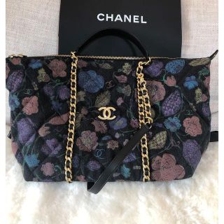 シャネル(CHANEL)のクーポン期間限定CHANELバッグボーリングボストンＣＣロゴデニム新品未使用(ボストンバッグ)