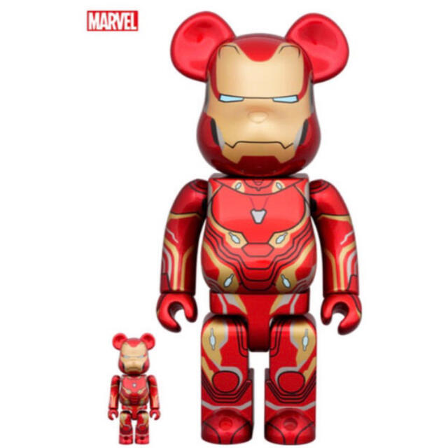 エンタメ/ホビーBE@RBRICK IRON MAN MARK 50 100％ & 400％