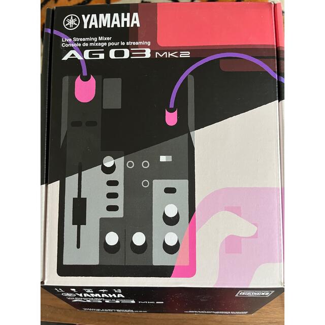 ヤマハ YAMAHA ライブストリーミングミキサー AG03MK2 B楽器