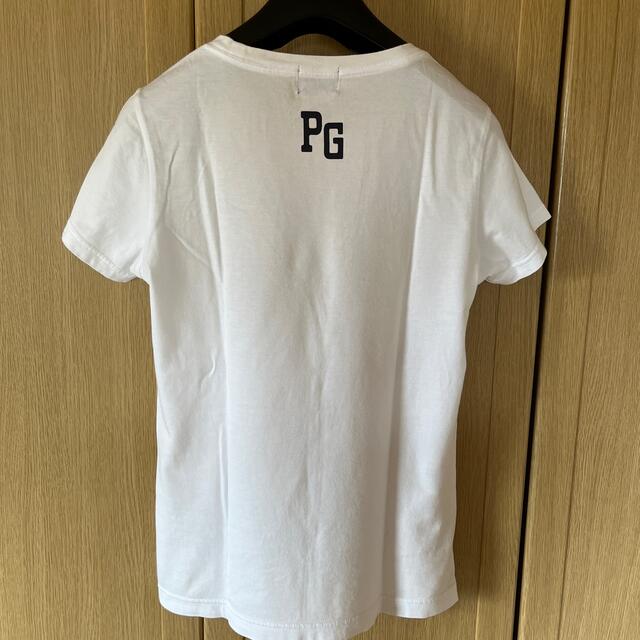 PEARLY GATES(パーリーゲイツ)の③【PEARLY GATES】Tシャツ　ホワイト　１ レディースのトップス(Tシャツ(半袖/袖なし))の商品写真