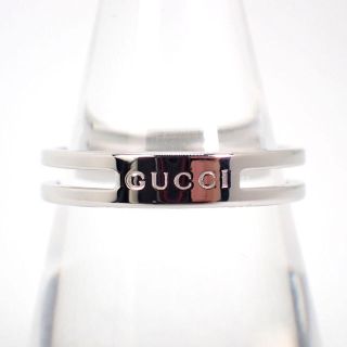 グッチ(Gucci)のグッチ 750WG インフィニティ リング 14.5号[g682-3］(リング(指輪))