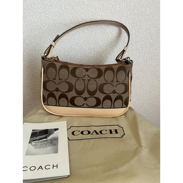 COACH コーチ ショルダーバッグ　シグネチャー アクセサリーポーチ