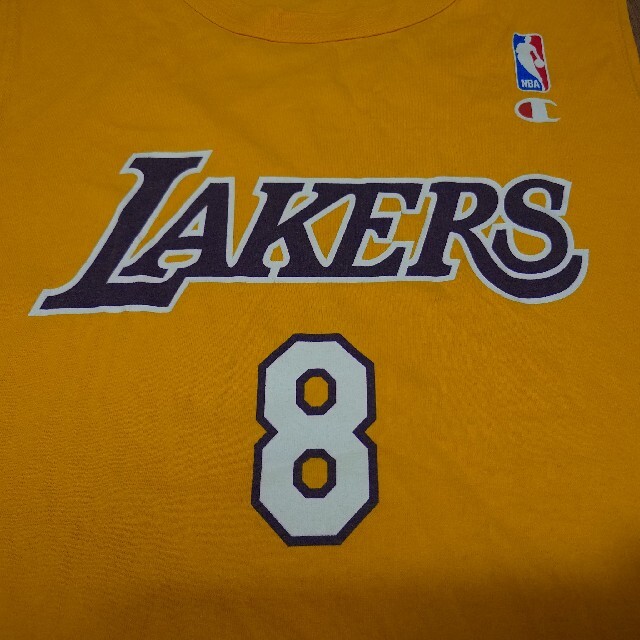 Champion - Champion LAKERS タンクトップ ゲームシャツ 古着 Champion - Champion LAKERS タンクトップ ゲームシャツ 古着