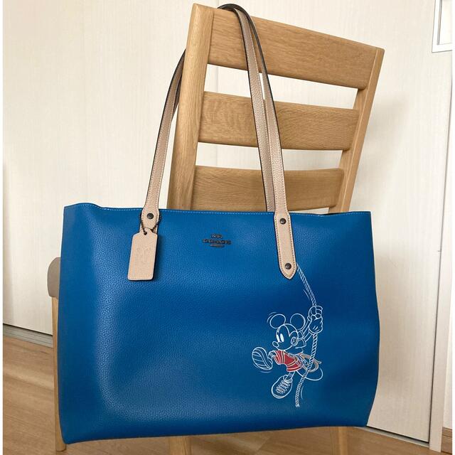 Coach Disneyコラボ トートバッグ ブルー Lubomltmo Volyn Ua