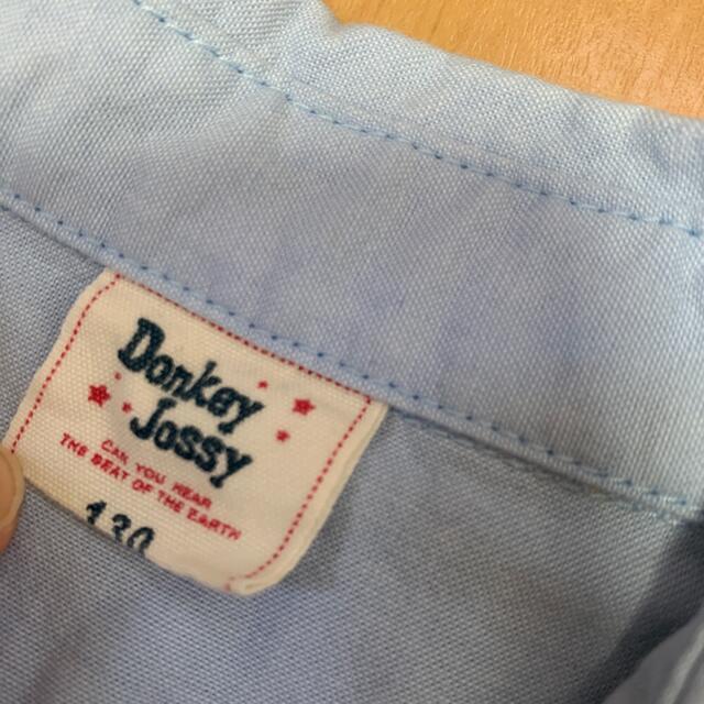 Donkey Jossy(ドンキージョシー)の長袖シャツ130 キッズ/ベビー/マタニティのキッズ服男の子用(90cm~)(ブラウス)の商品写真