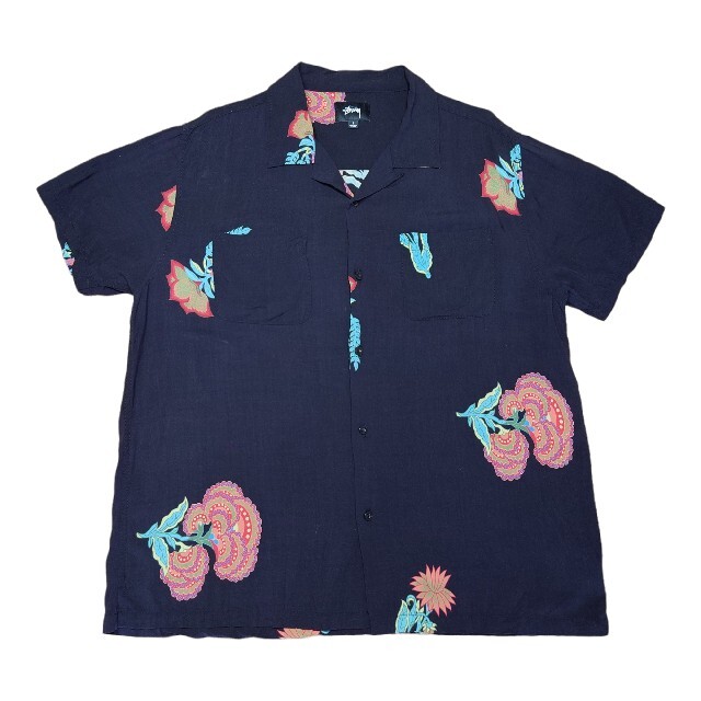 最終お値下げ!STUSSY 開襟シャツ