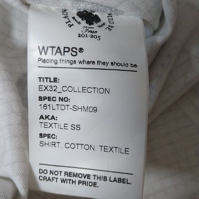 W)taps(ダブルタップス)のwtaps textile 半袖シャツ Mサイズ メンズのトップス(シャツ)の商品写真