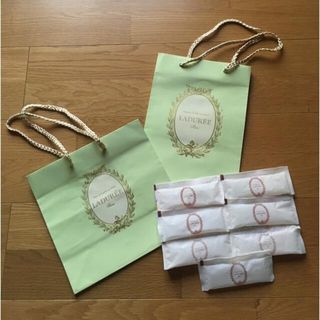 ラデュレ(LADUREE)のLADUREE(ラデュレ)  ショッパー2点 & 保冷剤7点(日用品/生活雑貨)