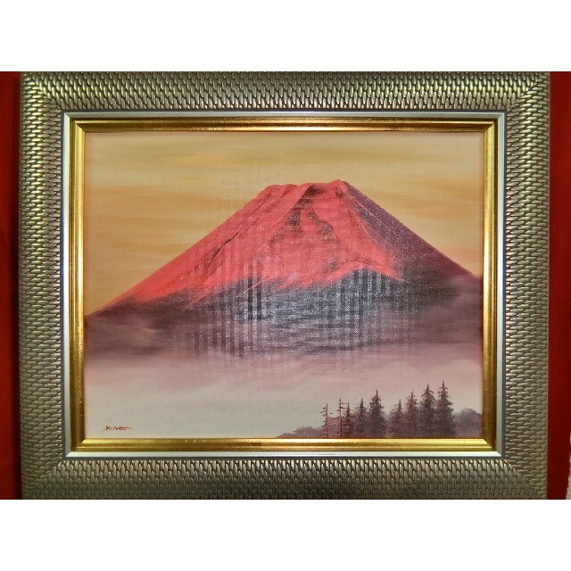 sale【ART】森田浩二真筆(赤富士)6号 - nayaabhaandi.com