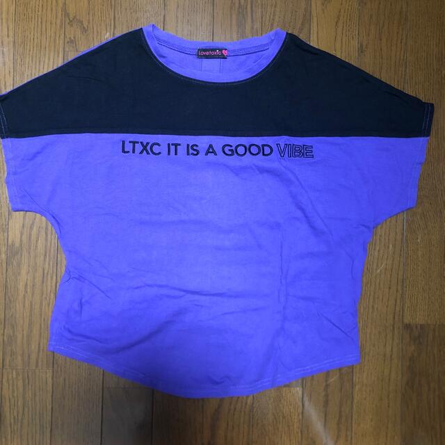 lovetoxic(ラブトキシック)の夏物　ラブトキシック Tシャツ・ハーフパンツ　Lサイズ（160）まとめ売り キッズ/ベビー/マタニティのキッズ服女の子用(90cm~)(その他)の商品写真