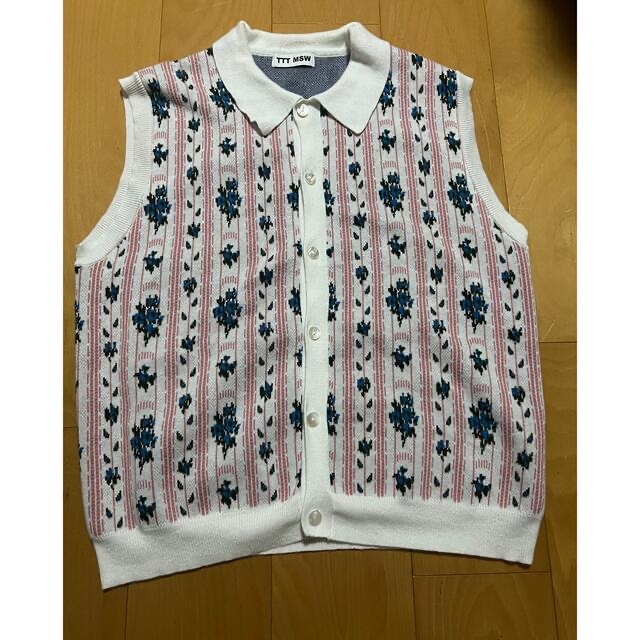 22SS ティー Flower Jacquard knit cardigan | www.jarussi.com.br
