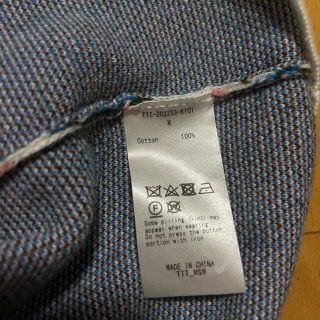 22SS ティー Flower Jacquard knit cardigan