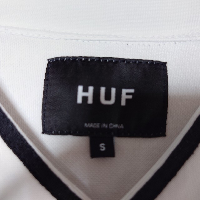 HUF×SPITFIRE ベースボールシャツ ハフ スピットファイア 刺繍