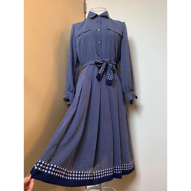 used デンマーク製♡レトロワンピース♡♡vintageワンピース