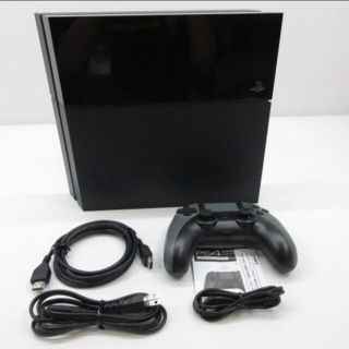 プレイステーション4(PlayStation4)のPS4本体 中古 CUH-1100A 500GBブラック ジャンク品(ゲーム)