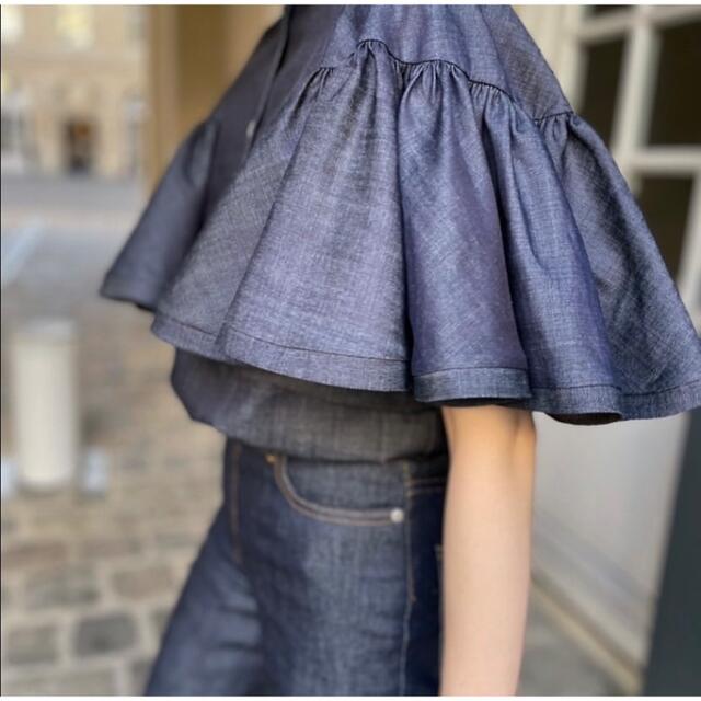 aLORS paris アロ デニムブラウス estelle エステルジーン - シャツ