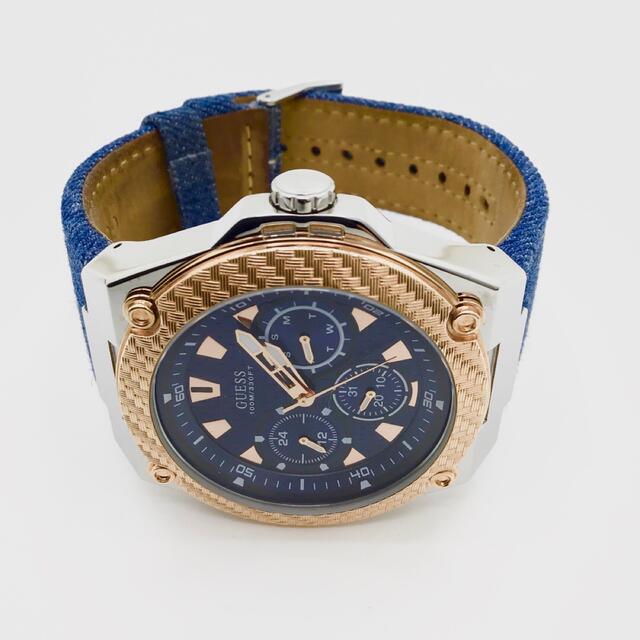 GUESS - 美品 ゲス GUESS メンズ 腕時計 レガシー クォーツ デニム