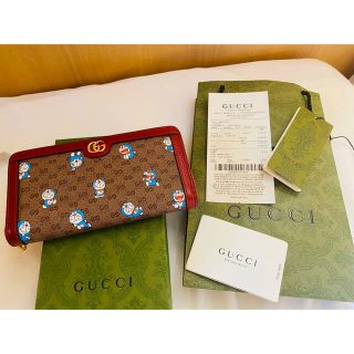 グッチ(Gucci)の【GUCCI】★人気コラボ★ドラえもん×グッチジップアラウンド  まとめ売×5個(財布)