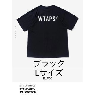 WTAPS / STANDART /SS/ COTTON  BLACK L