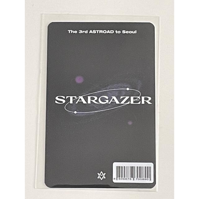 ASTRO(アストロ)のASTRO ユンサナ トレカ STARGAZER ソウルコン限定 チケットの音楽(K-POP/アジア)の商品写真