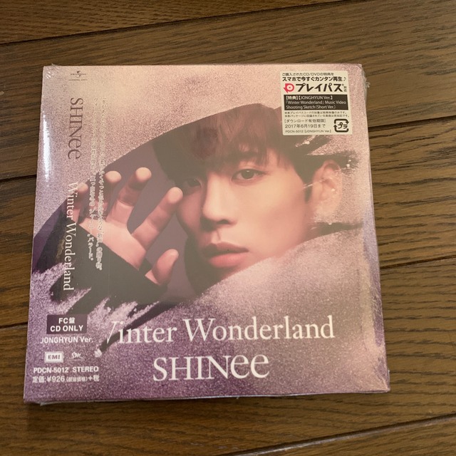 SHINee(シャイニー)の［FC限定版]SHINee Winter Wonderland ジョンヒョン エンタメ/ホビーのCD(K-POP/アジア)の商品写真