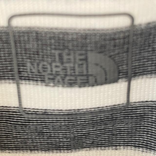 THE NORTH FACE(ザノースフェイス)の新品未使用　ノースフェイス　ボーダーtシャツ　Mサイズ メンズのトップス(Tシャツ/カットソー(半袖/袖なし))の商品写真