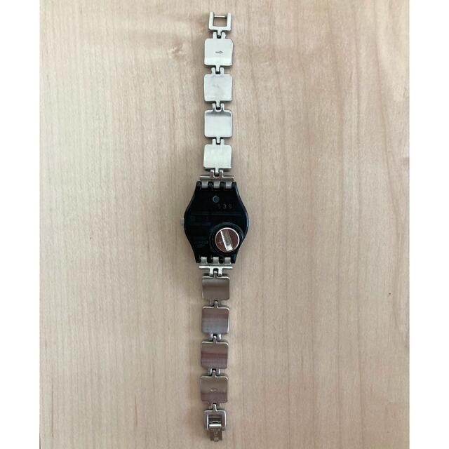 織り柄チェック swatch 時計 LB160G | ccfl.ie