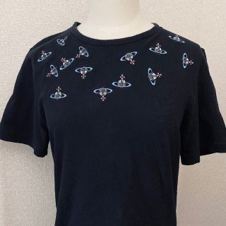 ヴィヴィアンウエストウッド(Vivienne Westwood)のヴィヴィアンアングロマニアオーヴTシャツブラックピアスネックレスバッグ財布靴下(Tシャツ/カットソー(半袖/袖なし))