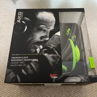 ヘッドホン　AKG Q701 GREEN(ヘッドフォン/イヤフォン)