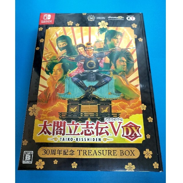 初期傷あり 太閤立志伝V DX 30周年記念 TREASURE BOX